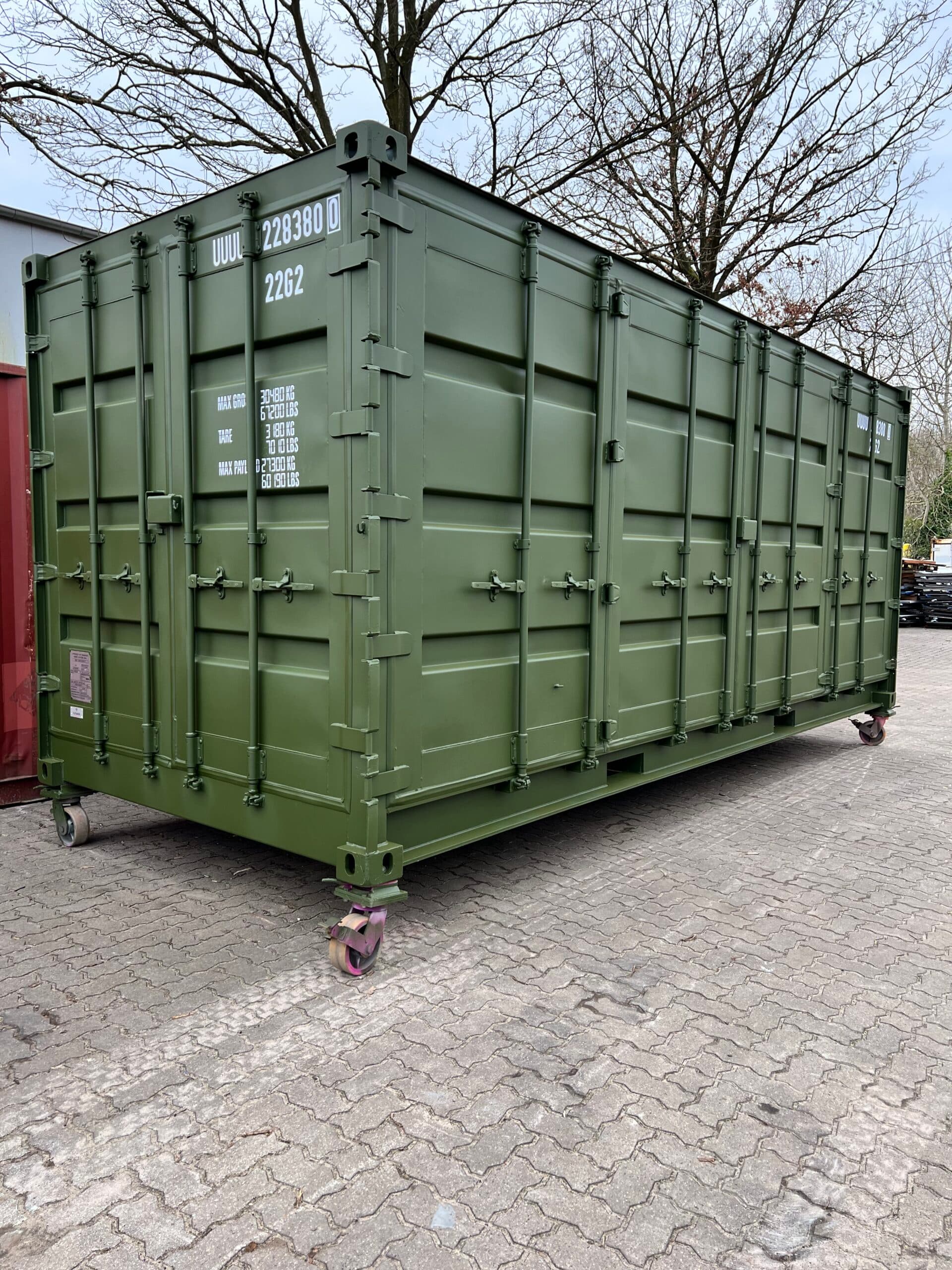 Conteneur 20' Open Side (Side Door)